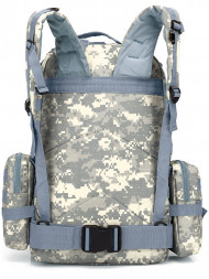 Рюкзак мужской тактический Snoburg SN002 серый камуфляж пиксель