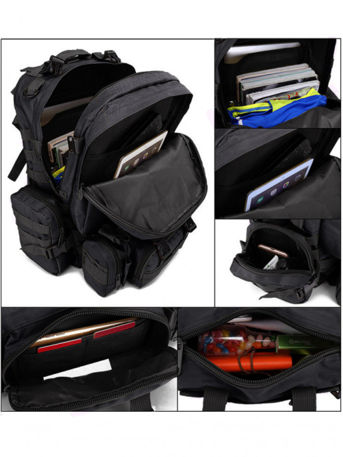 Рюкзак мужской тактический Snoburg SN002 черный