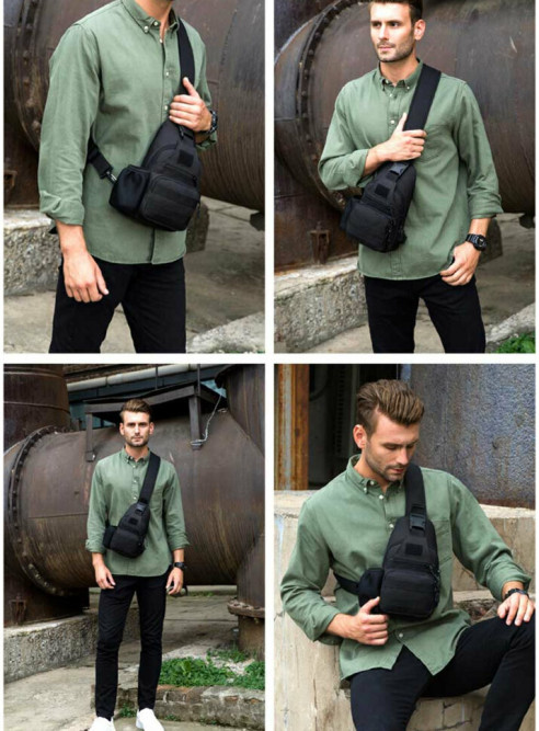 Cумка через плечо Snoburg Granta USB ACU