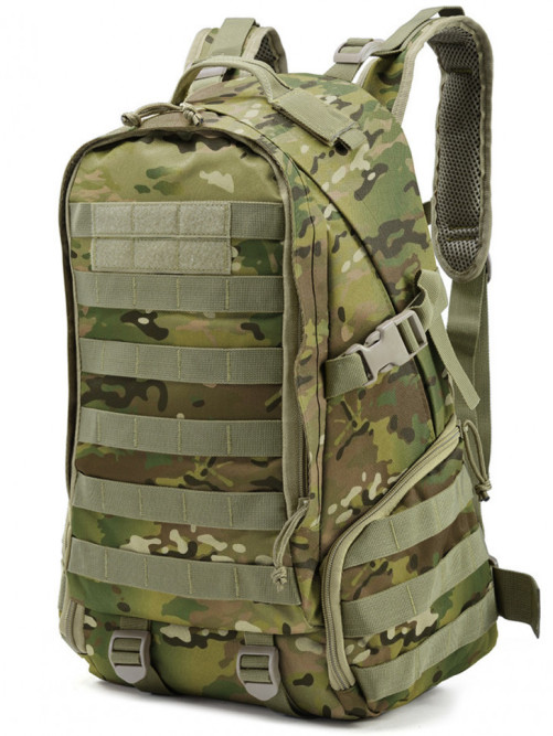 Рюкзак мужской тактический Snoburg SN028 лесной камуфляж