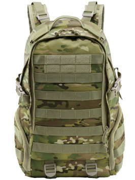 Рюкзак мужской тактический Snoburg SN028 лесной камуфляж