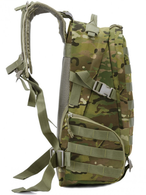 Рюкзак мужской тактический Snoburg SN028 лесной камуфляж