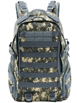 Рюкзак мужской тактический Snoburg SN028 серый камуфляж пиксель