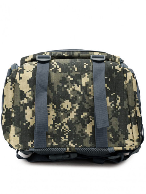 Рюкзак мужской тактический Snoburg SN028 серый камуфляж пиксель
