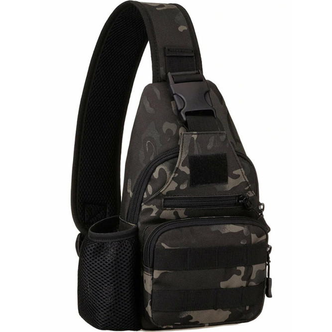 Cумка через плечо Snoburg Snoburg Granta USB черный камуфляж