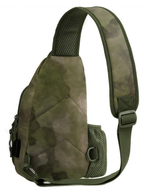 Cумка через плечо Snoburg Granta USB болотный