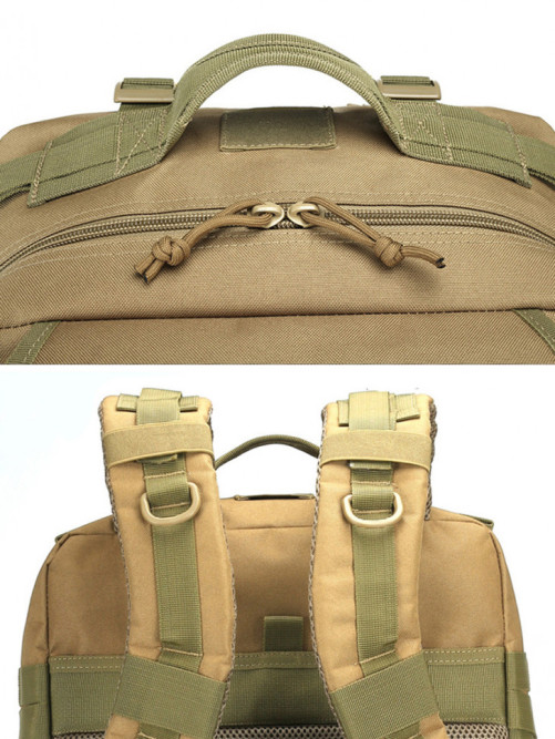 Рюкзак мужской тактический Snoburg SN138 коричневый