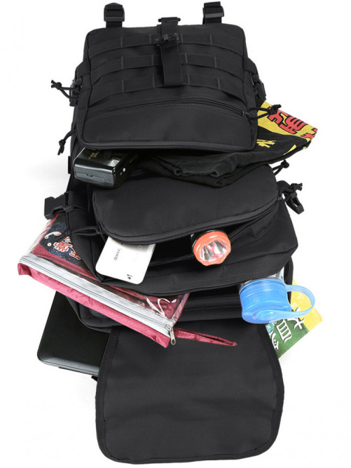 Рюкзак мужской тактический Snoburg SN138 черный