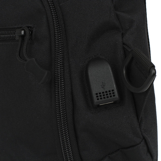 Однолямочный рюкзак Snoburg 5908 Black