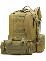 Рюкзак мужской тактический Snoburg SN1913 коричневый