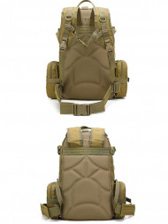 Рюкзак мужской тактический Snoburg SN1913 коричневый