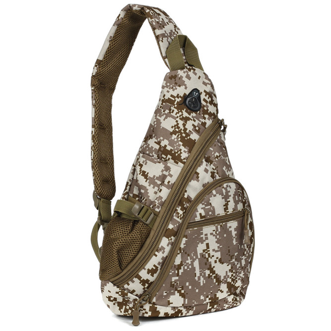 Однолямочный рюкзак Snoburg 5908 Digital Desert