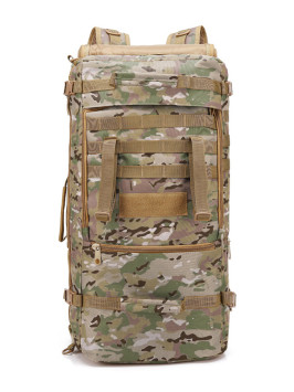 Рюкзак мужской тактический Snoburg SN069 лесной камуфляж 60 литров