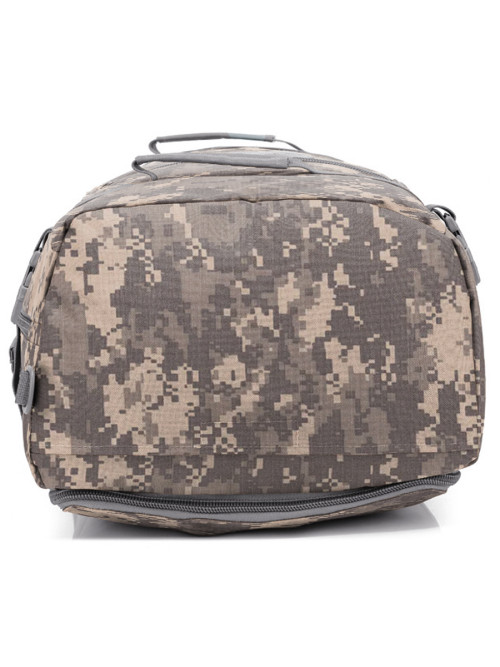 Рюкзак мужской тактический Snoburg SN069 серый камуфляж пиксель 60 литров