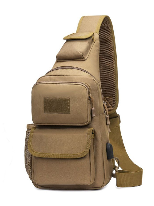 Сумка через плечо Snoburg 606 коричневый