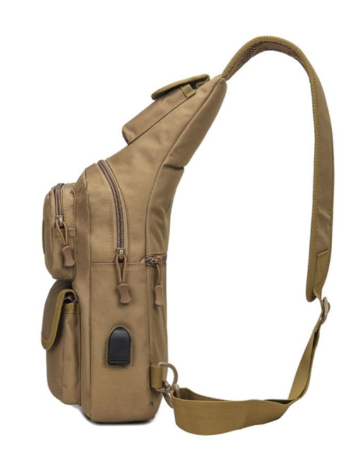 Сумка через плечо Snoburg 606 коричневый