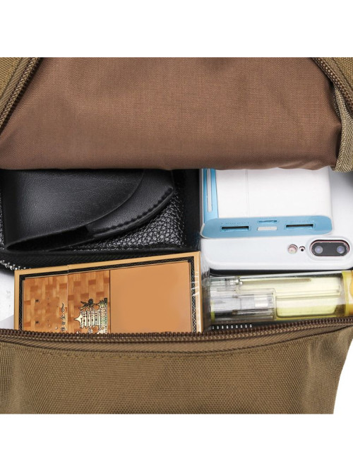 Сумка через плечо Snoburg 606 коричневый