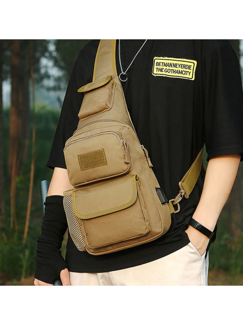 Сумка через плечо Snoburg 606 коричневый